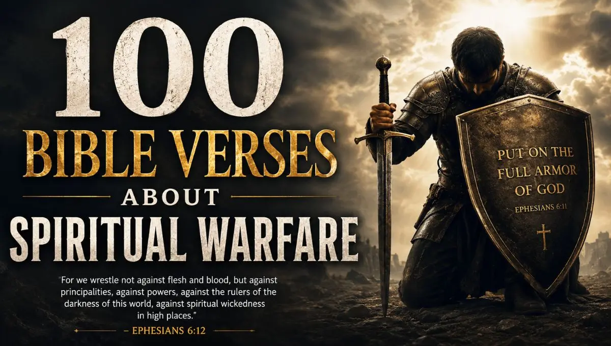 100 Bible Verses about Spiritual Warfare
