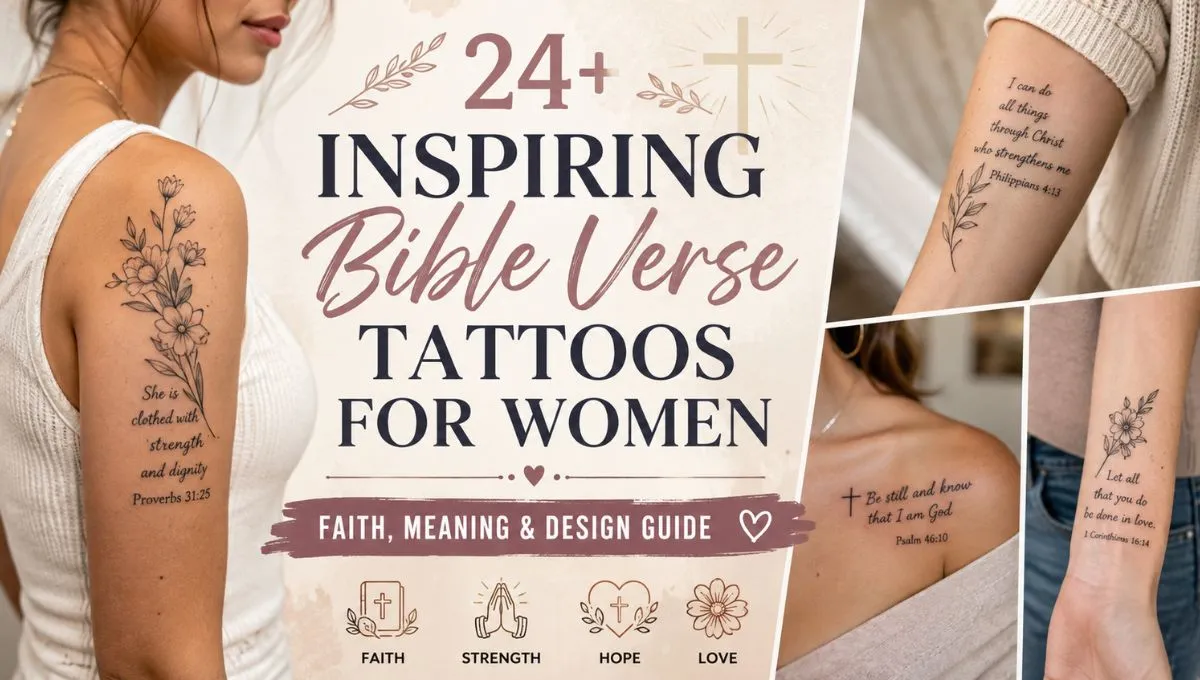 24+ Inspiring Bible Verse Tattoos For Women: Faith, Meaning & Design Guide