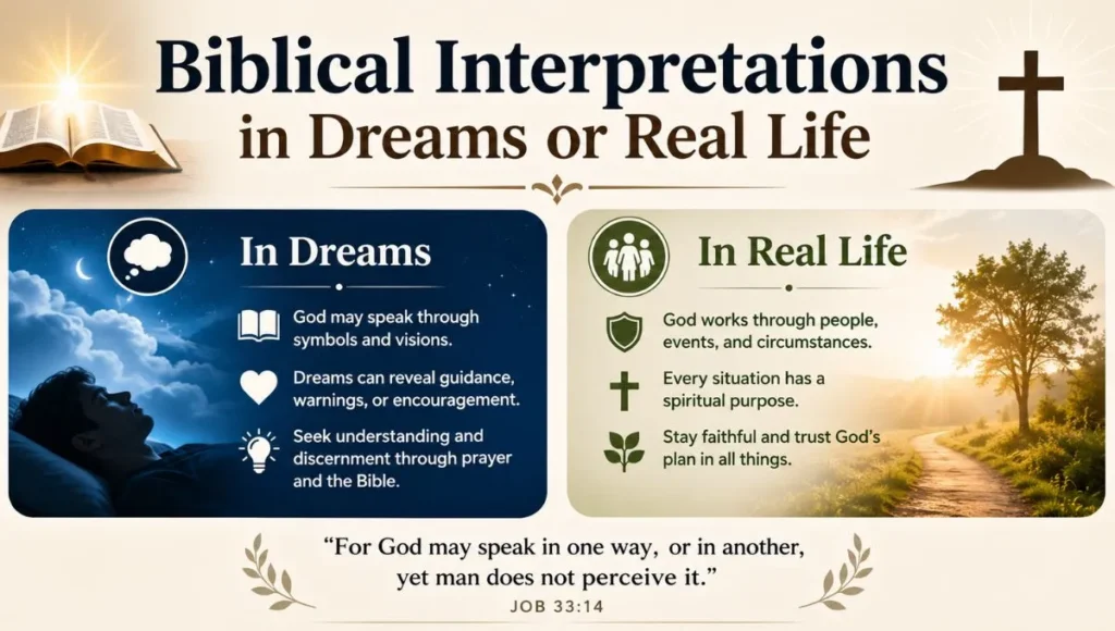 Biblical Interpretations in Dreams or Real Life