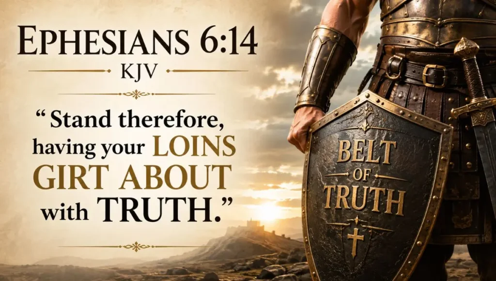 Ephesians 6:14 KJV