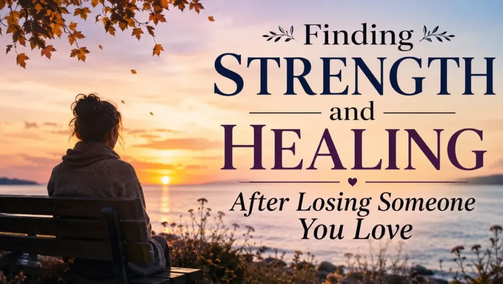 Finding Strength and Healing After Losing Someone You Love