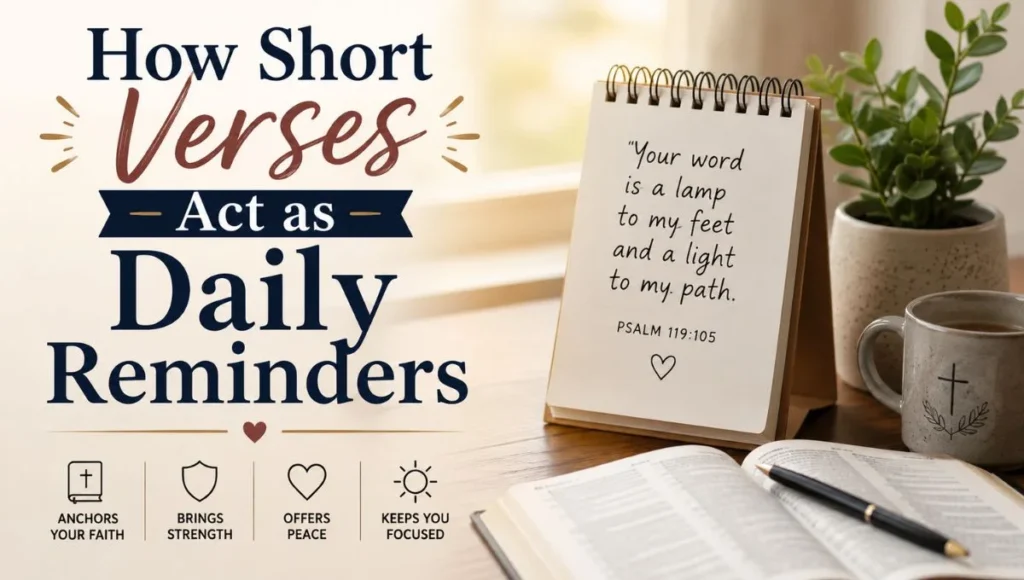 How Short Verses Act as Daily Reminders