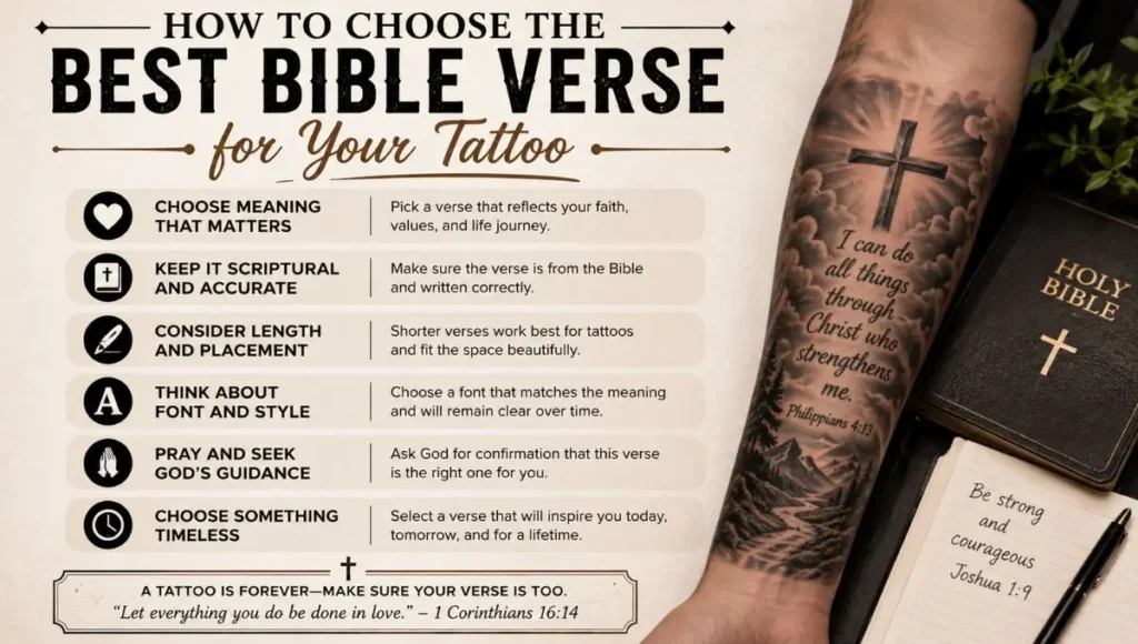 How to Choose the Best Bible Verse for Your Tattoo
