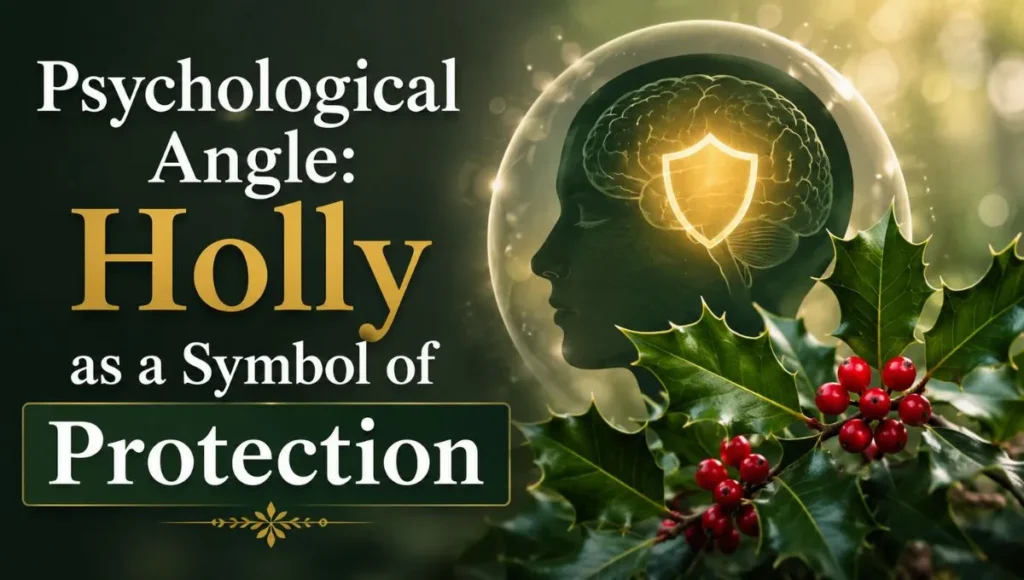 Psychological Angle: Holly as a Symbol of Protection