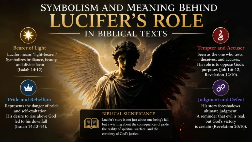 Symbolism and Meaning Behind Lucifer's Role in Biblical Texts