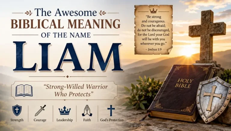 The Awesome Biblical Meaning of the Name LIAM