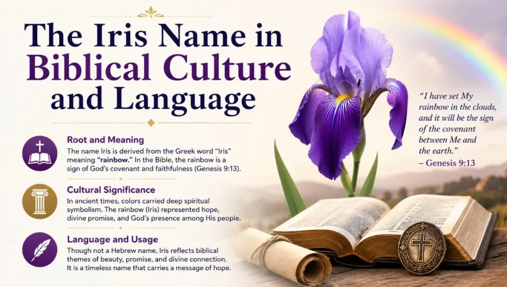 The Iris Name in Biblical Culture and Language