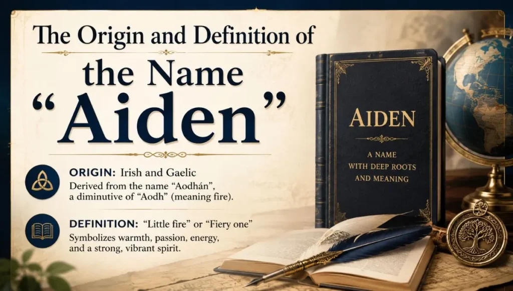 The Origin and Definition of the Name "Aiden"