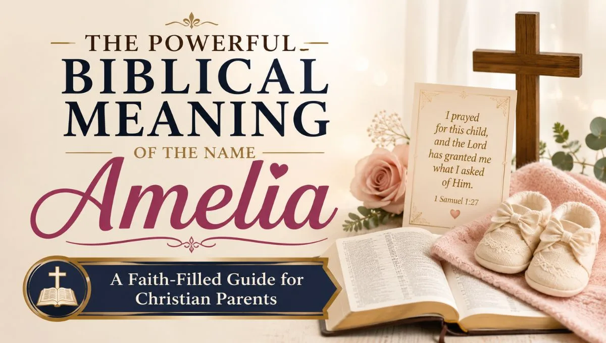 The Powerful Biblical Meaning of the Name Amelia: A Faith-Filled Guide for Christian Parents