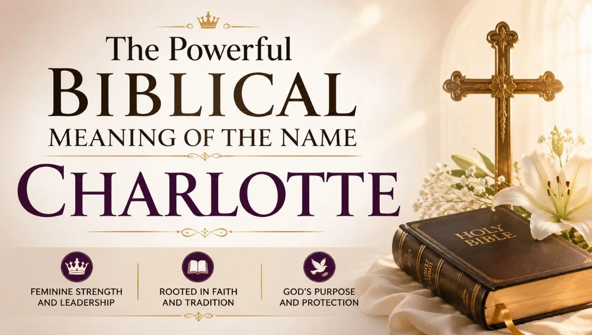 The Powerful Biblical Meaning of the Name CHARLOTTE