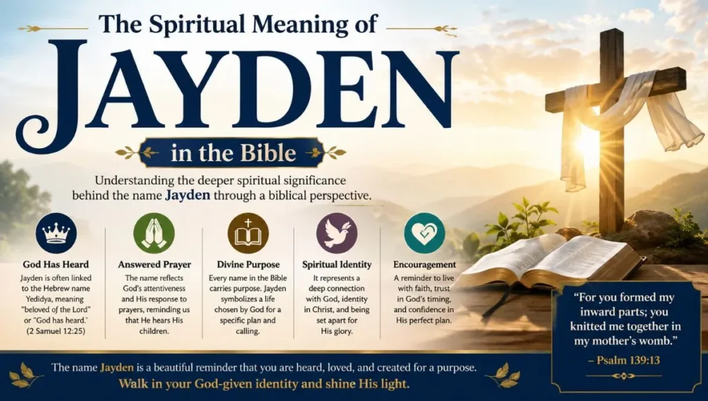 The Spiritual Meaning of Jayden in the Bible
