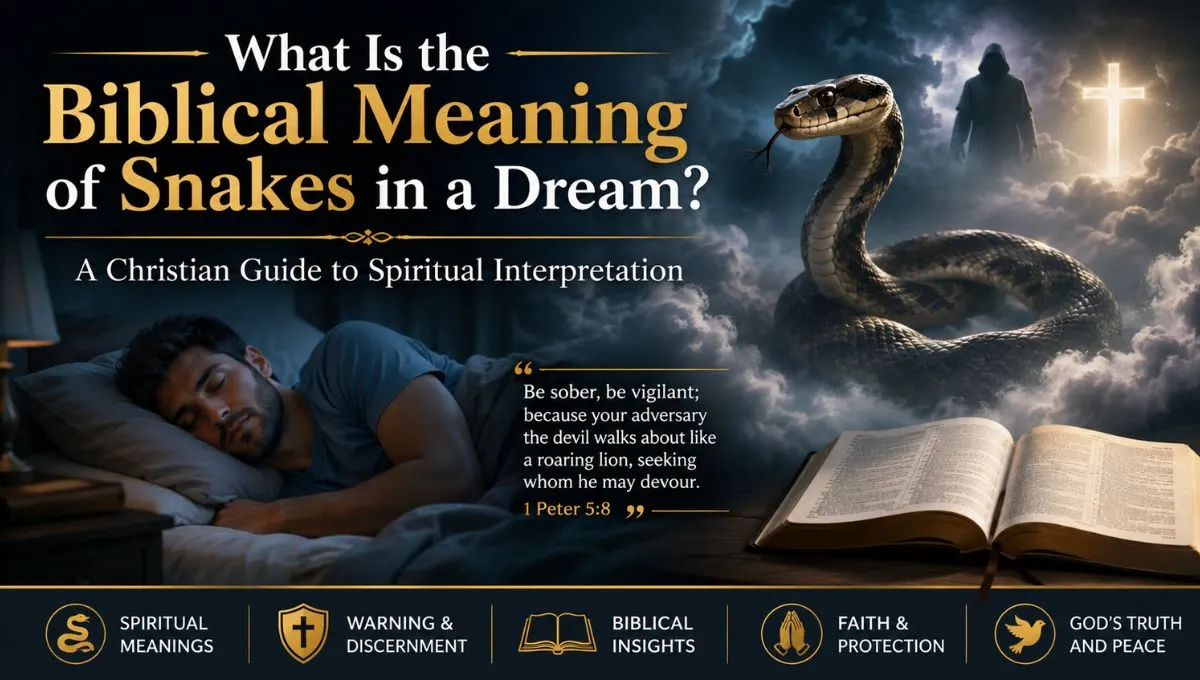 What Is the Biblical Meaning of Snakes in a Dream? A Christian Guide to Spiritual Interpretation