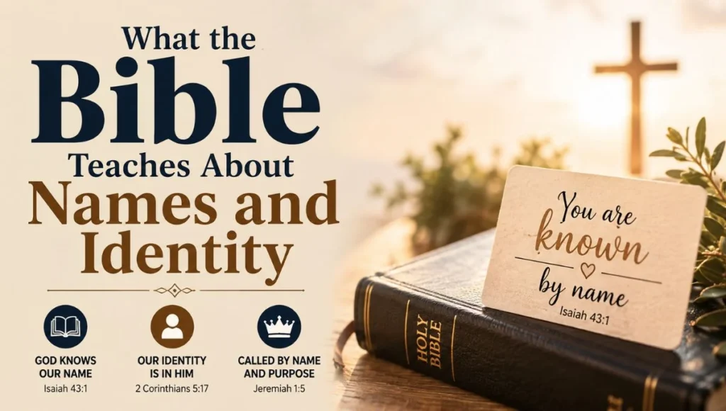 What the Bible Teaches About Names and Identity