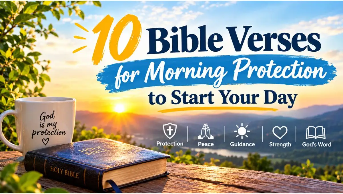 10 Bible Verses for Morning Protection to Start Your Day