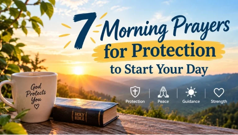 7 Morning Prayers for Protection to Start Your Day