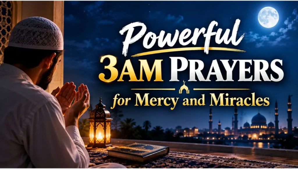 Powerful 3AM Prayers for Mercy and Miracles