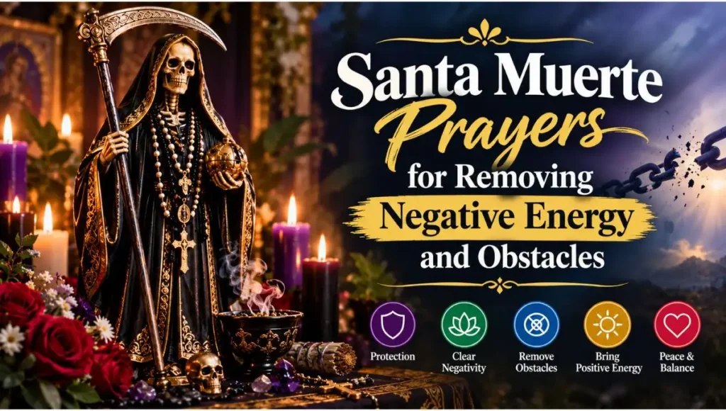 Santa Muerte Prayers for Removing Negative Energy and Obstacles