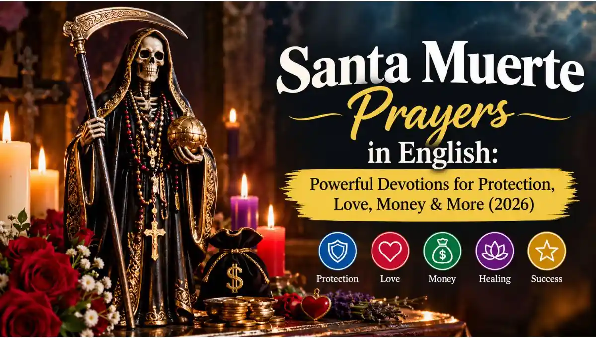 Santa Muerte Prayers in English: Powerful Devotions for Protection, Love, Money & More (2026)