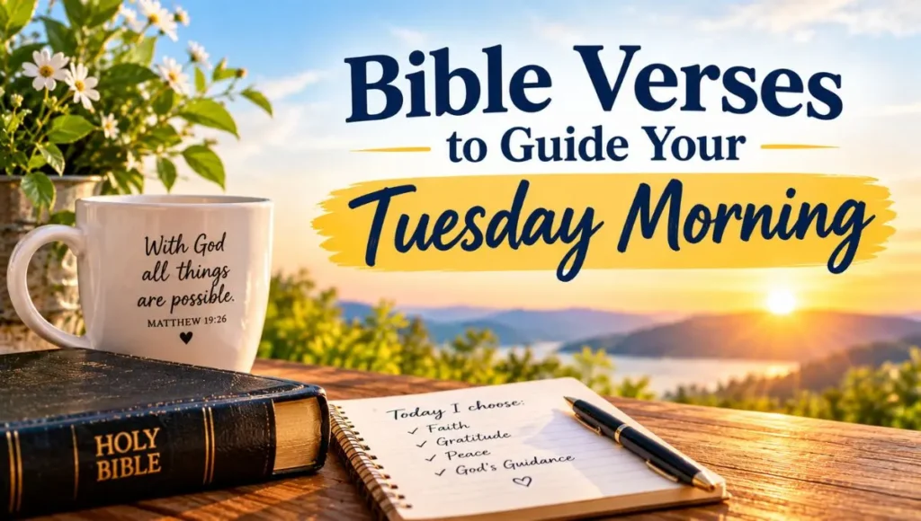 Bible Verses to Guide Your Tuesday Morning