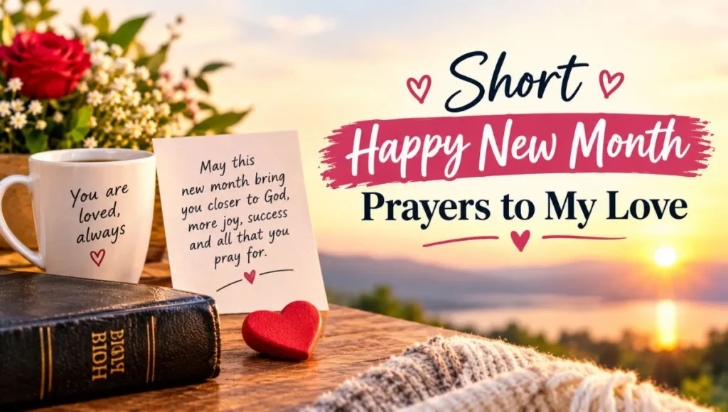 Short Happy New Month Prayers to My Love