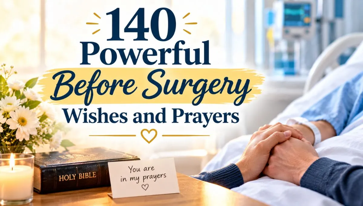 140 Powerful Before Surgery Wishes and Prayers