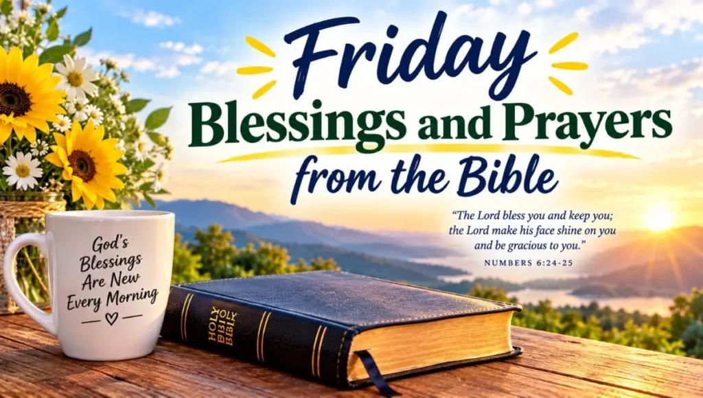Friday Blessings and Prayers from the Bible