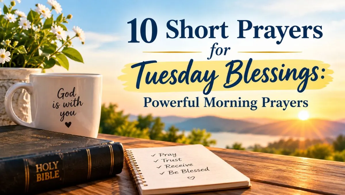 10 Short Prayers for Tuesday Blessings: Powerful Morning Prayers