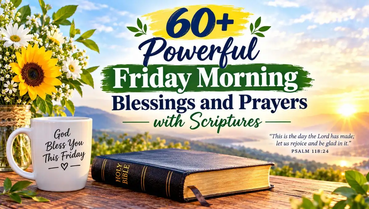 60+ Powerful Friday Morning Prayers and Blessings with Scriptures