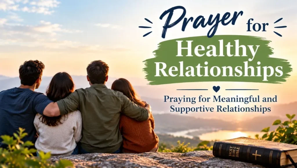 Prayer for Healthy Relationships – Praying for Meaningful and Supportive Relationships