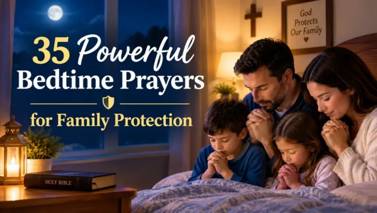 35 Powerful Bedtime Prayers for Family Protection