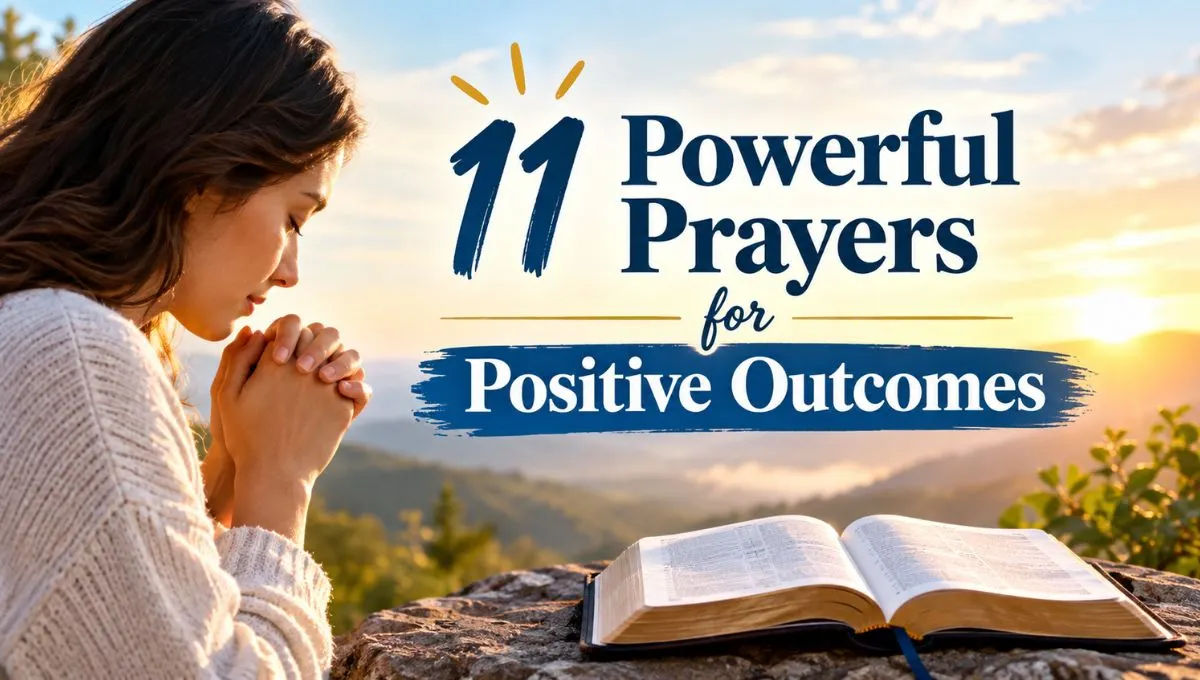 11 Powerful Prayers for Positive Outcomes