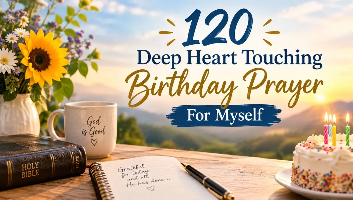 120 Deep Heart Touching Birthday Prayer For Myself