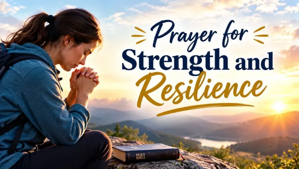Prayer for Strength and Resilience