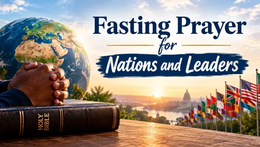 Fasting Prayer for Nations and Leaders