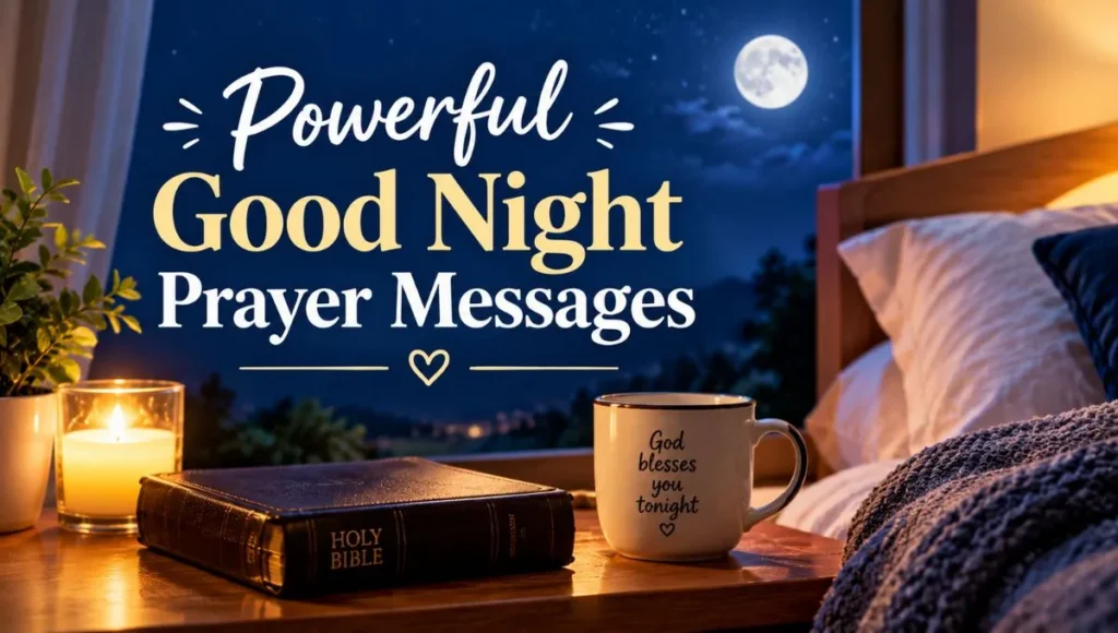 Powerful Good Night Prayer Messages