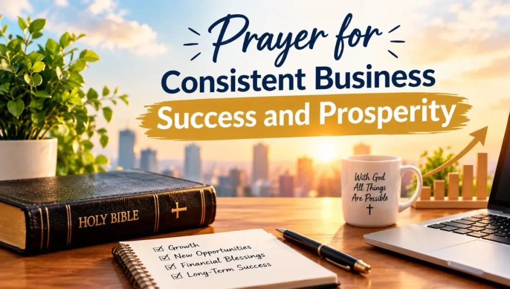 Prayer for Consistent Business Success and Prosperity