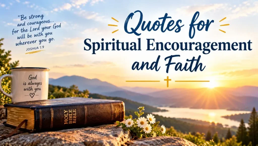 Quotes for Spiritual Encouragement and Faith
