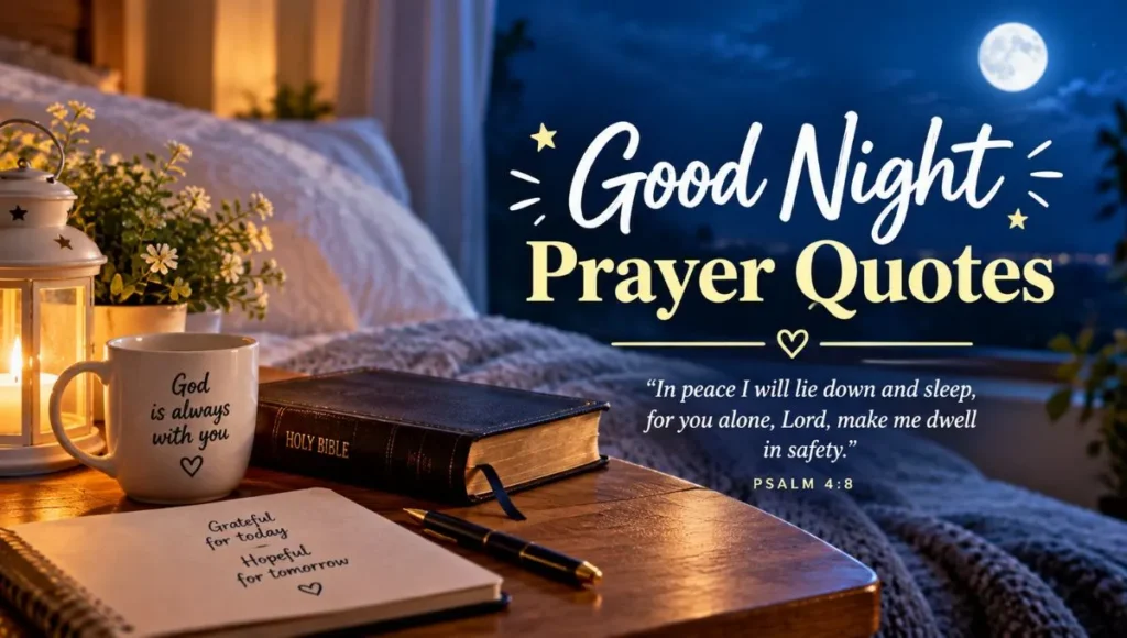 Good Night Prayer Quotes