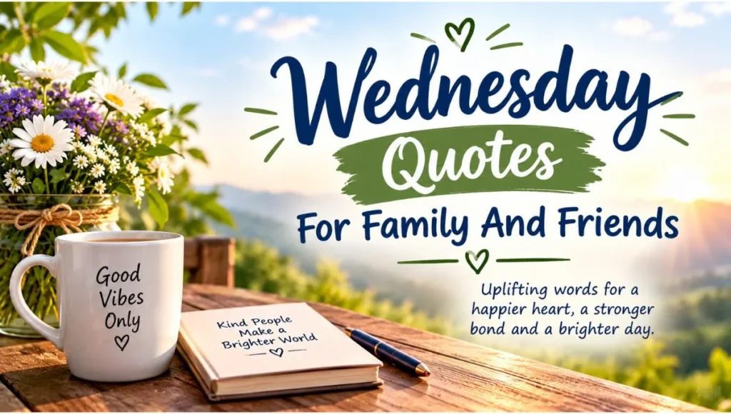 Wednesday Quotes For Family And Friends