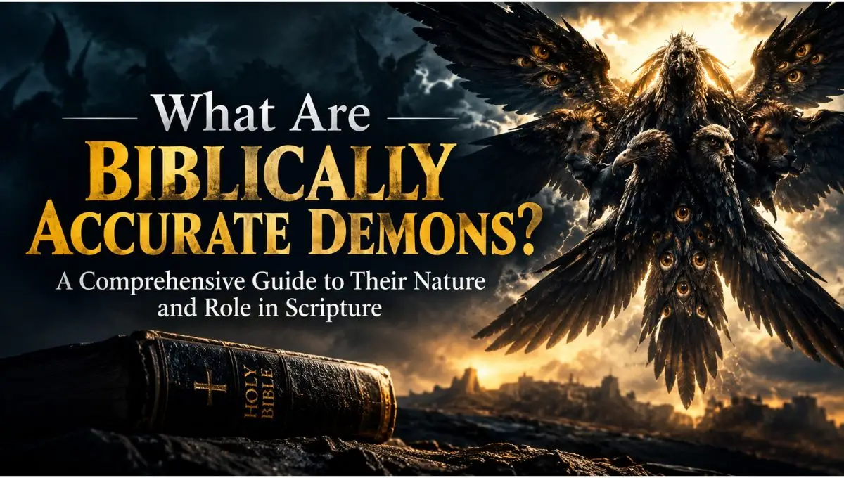 What Are Biblically Accurate Demons? A Comprehensive Guide to Their Nature and Role in Scripture