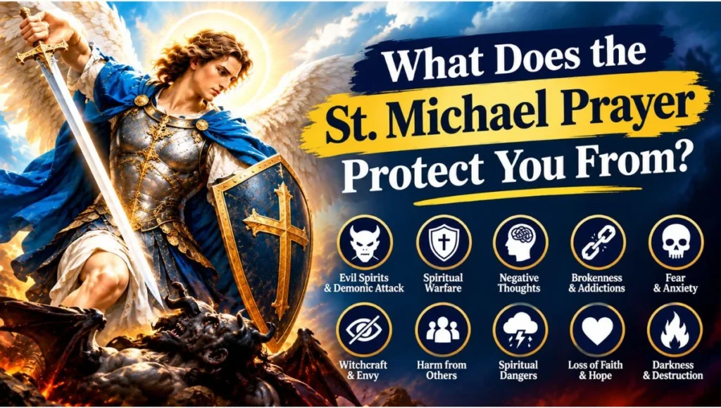 What Does the St. Michael Prayer Protect You From?