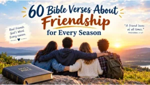 60 Bible Verses About Friendship for Every Season