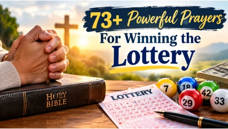 73+ Powerful Prayers For Winning the Lottery