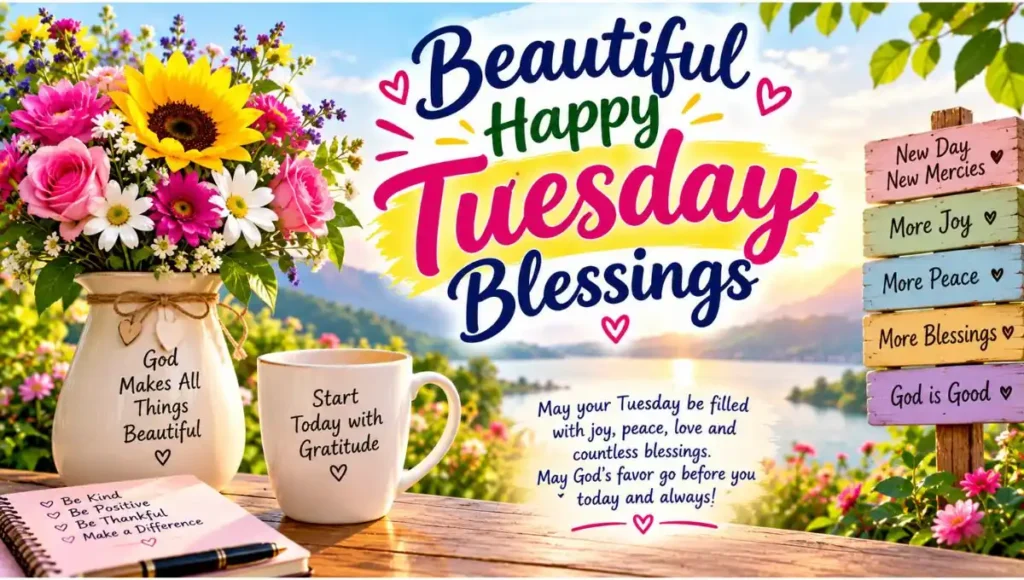 Beautiful Happy Tuesday Blessings