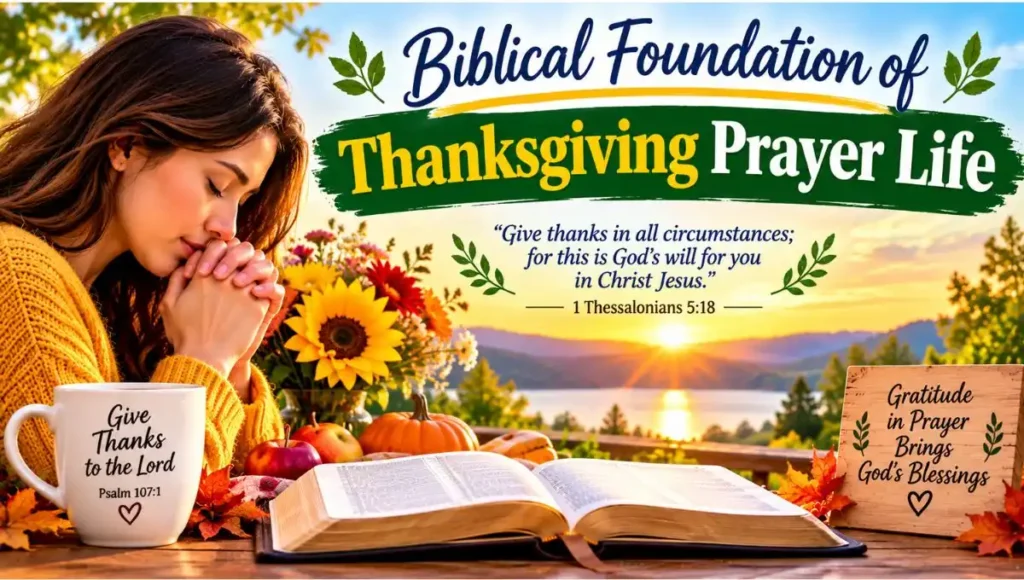 Biblical Foundation of Thanksgiving Prayer Life