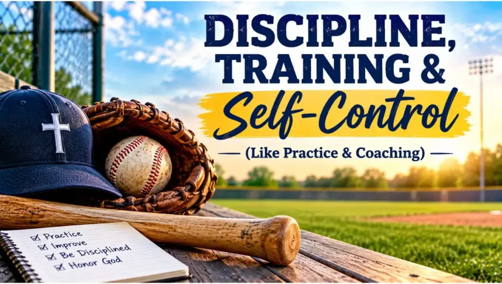 Discipline, Training & Self-Control (Like Practice & Coaching)