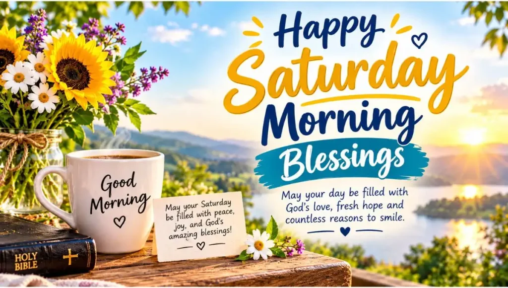 Happy Saturday Morning Blessings