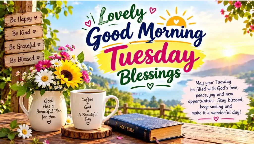 Lovely Good Morning Tuesday Blessings