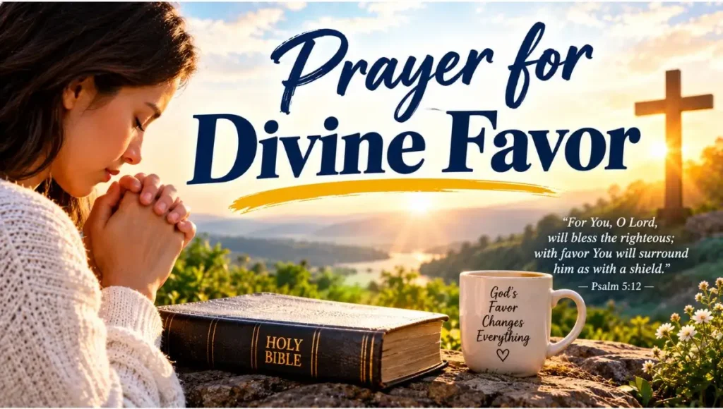 Prayer for Divine Favor