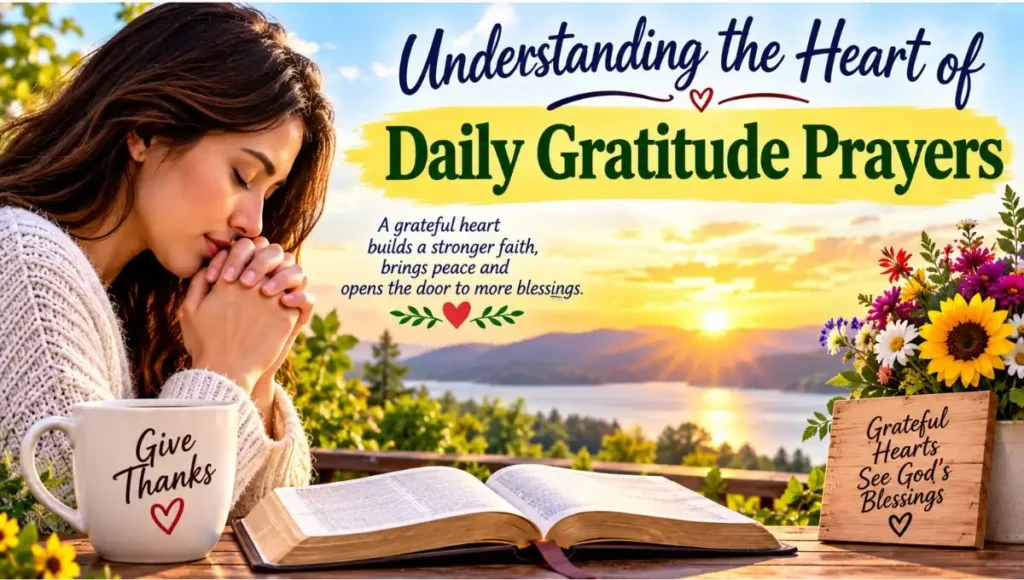 Understanding the Heart of Daily Gratitude Prayers